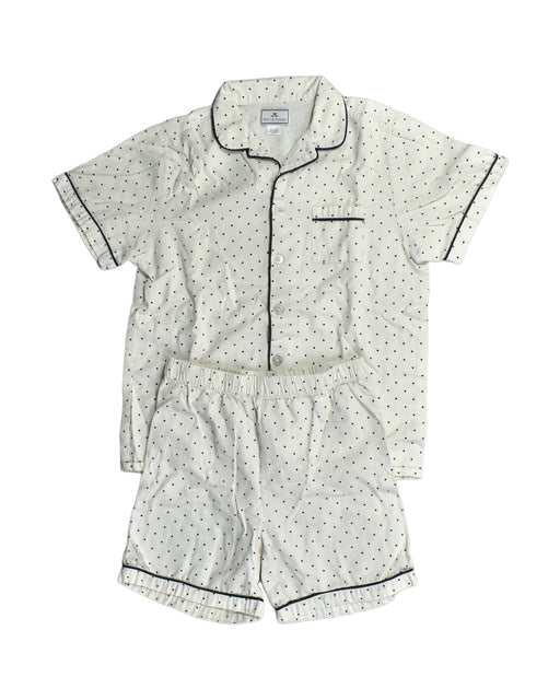 A White Pyjama Sets from Petite Plume in size 12Y for girl. (Front View)