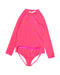 A Pink Swimsuits from Boden in size 12Y for girl. (Front View)