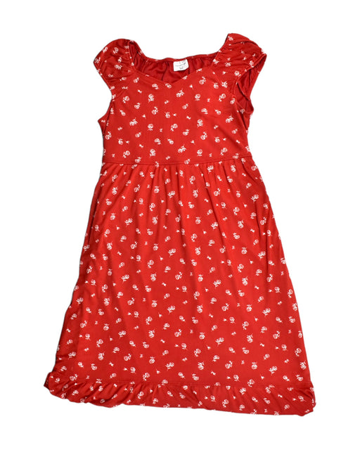 A Red Sleeveless Dresses from Abercrombie  in size 12Y for girl. (Front View)