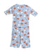 A Blue Pyjama Sets from Hanna Andersson in size 7Y for boy. (Back View)