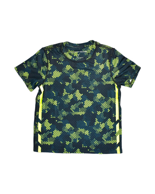 A Green T Shirts from Rockets of Awesome in size 7Y for boy. (Front View)