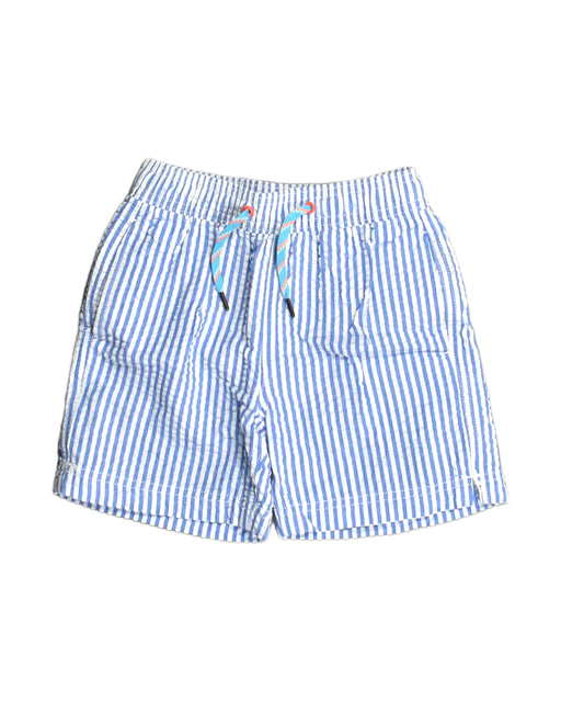 A Blue Swim Shorts from Crewcuts in size 6T for girl. (Front View)