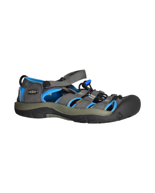A Grey Sandals from Keen in size 10Y for boy. (Front View)