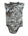 A Grey Short Sleeve Rompers from Skip Hop in size 0-3M for neutral. (Front View)