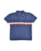 A Blue Short Sleeve Polos from Tommy Hilfiger in size 7Y for boy. (Front View)