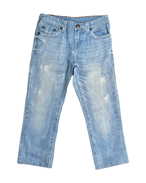 A Blue Jeans from True Religion in size 10Y for girl. (Front View)