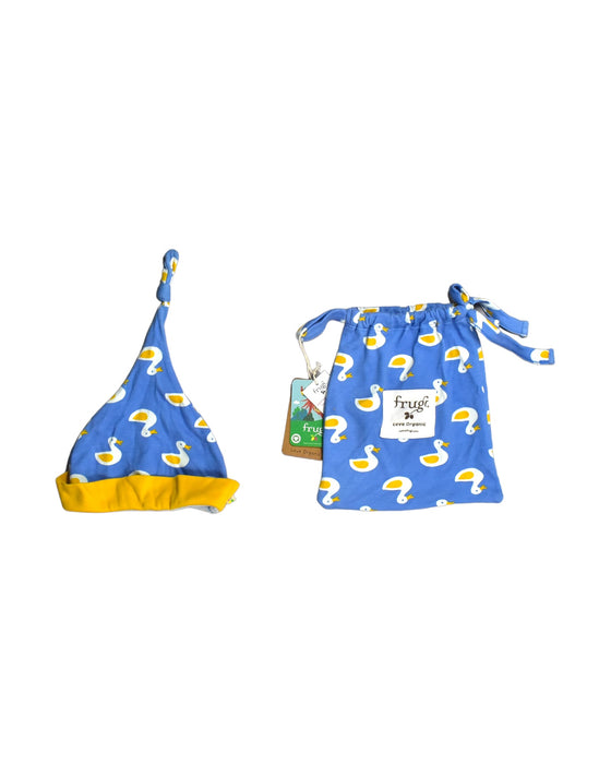 A Blue Beanies from Frugi in size 6-12M for boy. (Front View)