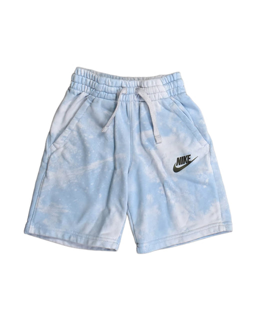 A Blue Shorts from Nike in size S for boy. (Front View)