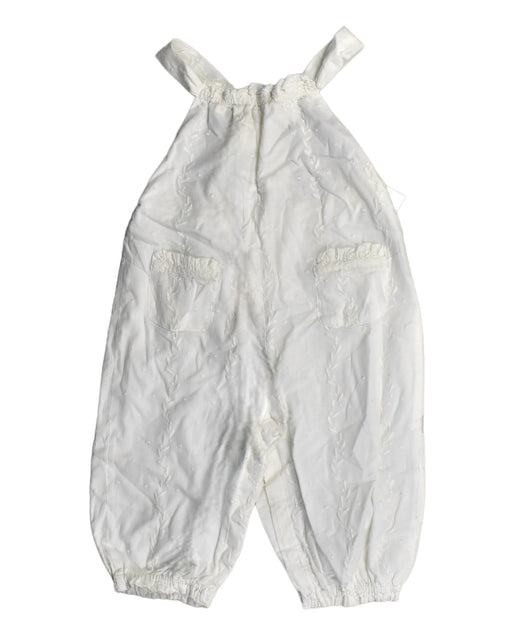 A White Jumpsuits from Ralph Lauren in size 12-18M for girl. (Front View)