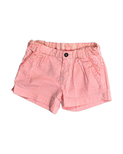 A Pink Shorts from Mayoral in size 5T for girl. (Front View)