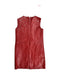 A Red Sleeveless Dresses from Lanvin Petite in size 8Y for girl. (Back View)