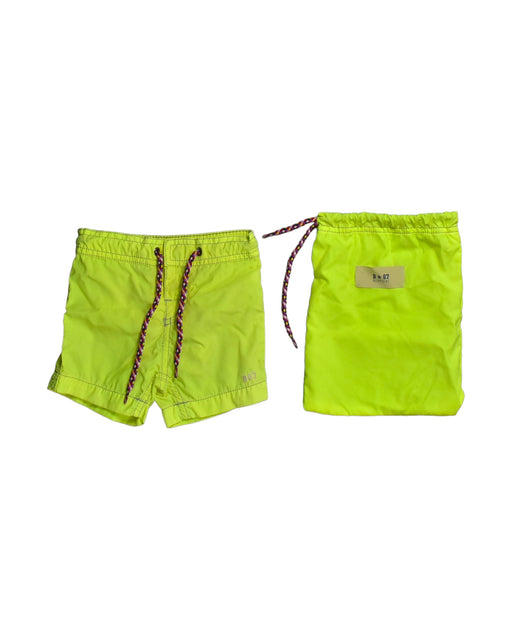 A Green Swim Shorts from Bonpoint in size 6-12M for boy. (Front View)