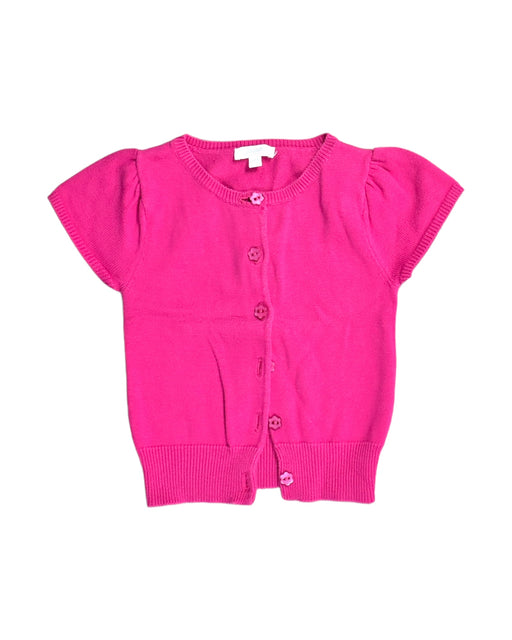 A Pink Short Sleeve Tops from Jacadi in size 12-18M for girl. (Front View)