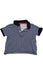 A Blue Short Sleeve Polos from Ralph Lauren in size 0-3M for boy. (Front View)