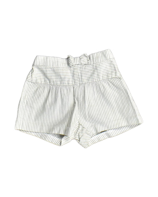 A White Shorts from Jacadi in size 12-18M for girl. (Front View)