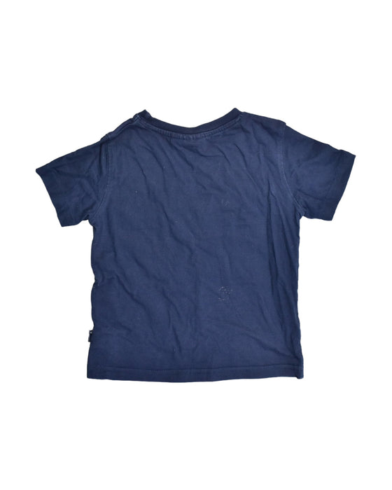 A Blue Short Sleeve Tops from Jojo Maman Bébé in size 4T for boy. (Back View)