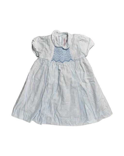 A White Short Sleeve Dresses from Neck & Neck in size 6-12M for girl. (Front View)