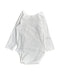 A White Bodysuits from Petit Bateau in size 3-6M for neutral. (Back View)