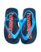 A Blue Sandals from Havaianas in size 3T for boy. (Back View)