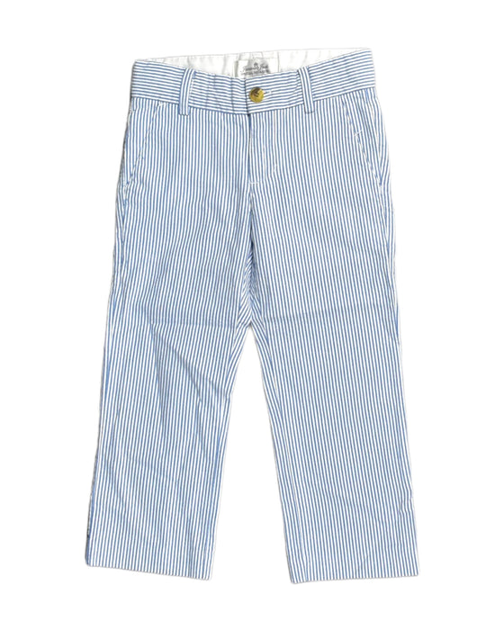 A Blue Casual Pants from Janie & Jack in size 3T for boy. (Front View)