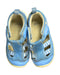 A Blue Sandals from Combi in size 3T for boy. (Back View)