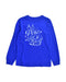 A Blue Long Sleeve Tops from Polo Ralph Lauren in size 7Y for boy. (Front View)