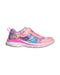 A Pink Sneakers from Skechers in size 9Y for girl. (Front View)