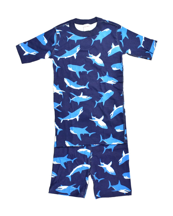 A Blue Pyjama Sets from Hanna Andersson in size 12Y for boy. (Front View)