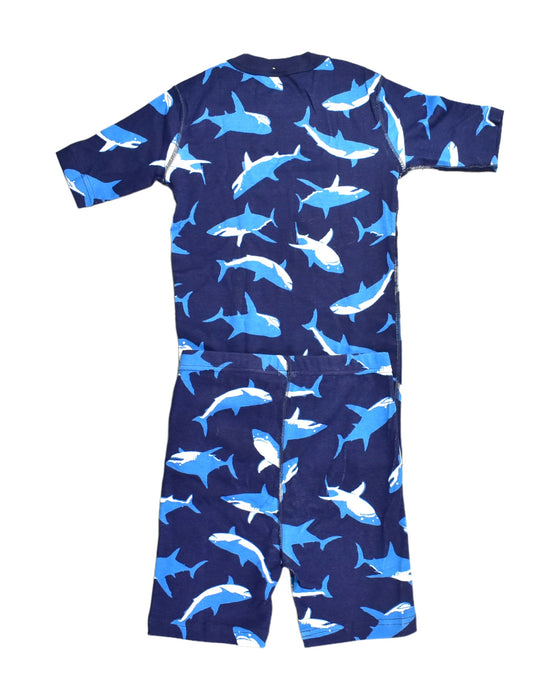 A Blue Pyjama Sets from Hanna Andersson in size 12Y for boy. (Back View)