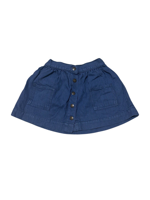 A Blue Short Skirts from Petit Bateau in size 4T for girl. (Front View)