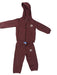 A Burgundy Pants Sets from Adidas in size 12-18M for neutral. (Front View)