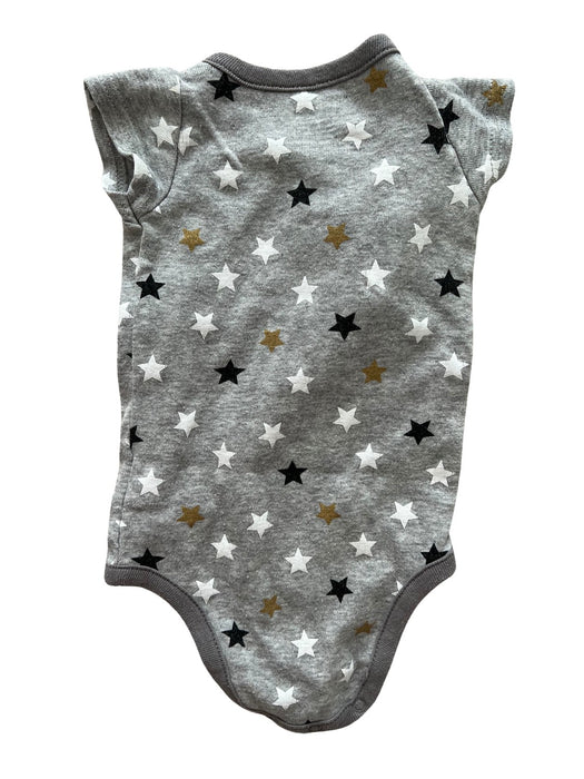 A Grey Short Sleeve Rompers from Skip Hop in size 0-3M for neutral. (Back View)