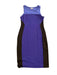 A Blue Sleeveless Dresses from A Pea in the Pod in size S for maternity. (Front View)