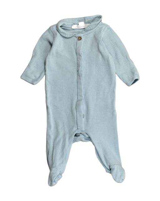 A Blue Jumpsuits from Chateau de Sable in size Newborn for boy. (Front View)