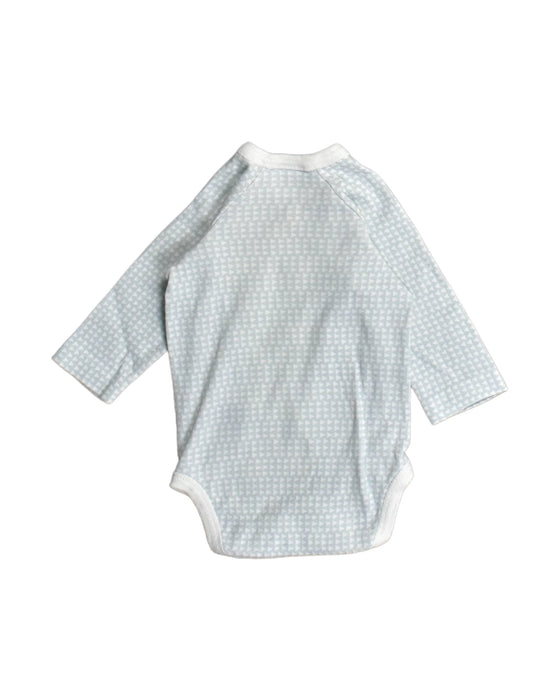 A Blue Bodysuits from Cambrass in size Newborn for boy. (Back View)