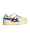 A White Sneakers from Onitsuka Tiger in size 12-18M for boy. (Front View)