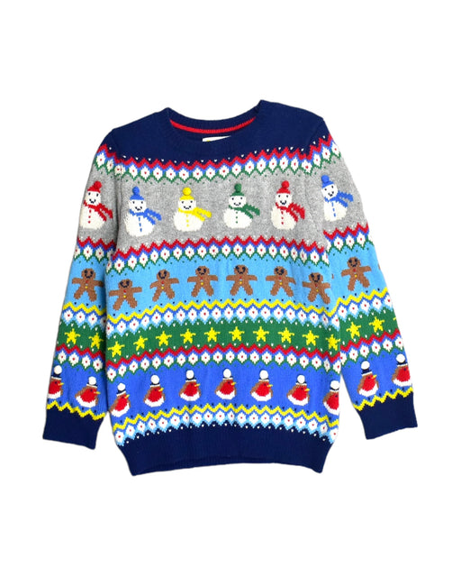 A Multicolour Knit Sweaters from Boden in size 7Y for boy. (Front View)