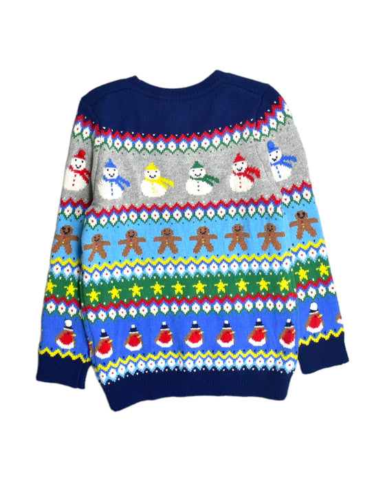 A Multicolour Knit Sweaters from Boden in size 7Y for boy. (Back View)