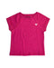 A Pink Short Sleeve Tops from True Religion in size 3T for girl. (Front View)