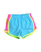 A Blue Shorts from Nike in size 4T for girl. (Front View)