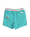 A Teal Shorts from Sergent Major in size 6-12M for girl. (Back View)