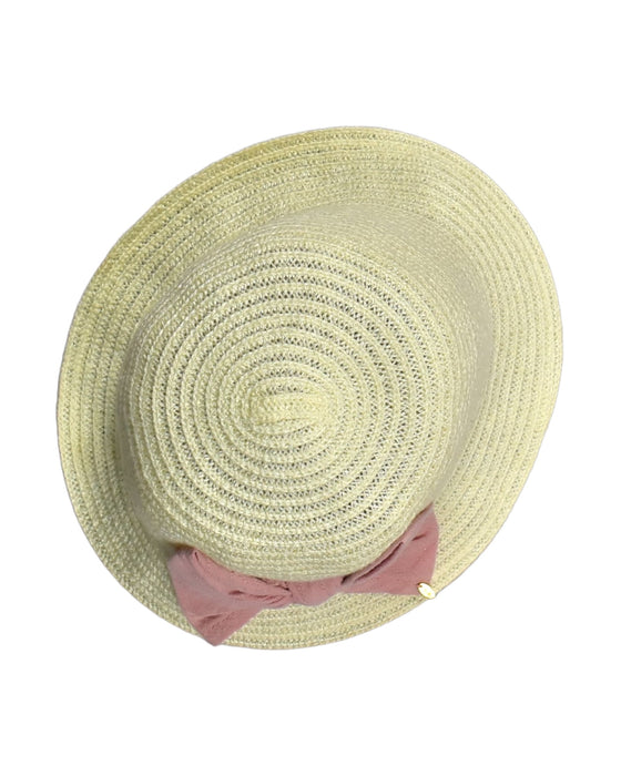 A Beige Sun Hats from Hakka in size O/S for girl. (Front View)