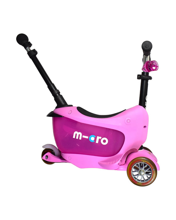 A Pink Scooters Rollerblades & Skateboards from Micro Scooters in size O/S for girl. (Front View)