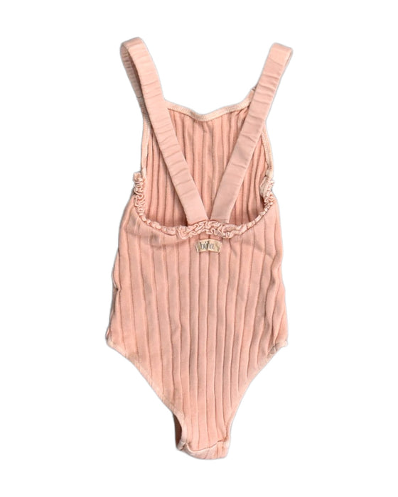 A Pink Swimsuits from Buho in size 4T for girl. (Back View)