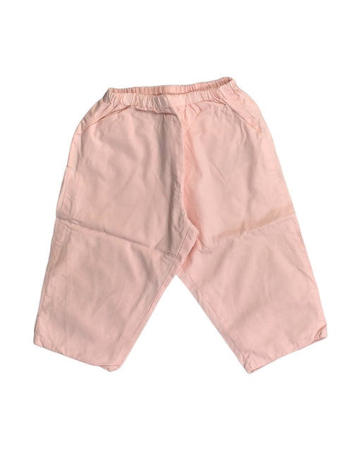 A Pink Casual Pants from Bonpoint in size 6-12M for girl. (Front View)