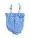 A Blue Bodysuits from Seed in size 3-6M for girl. (Back View)