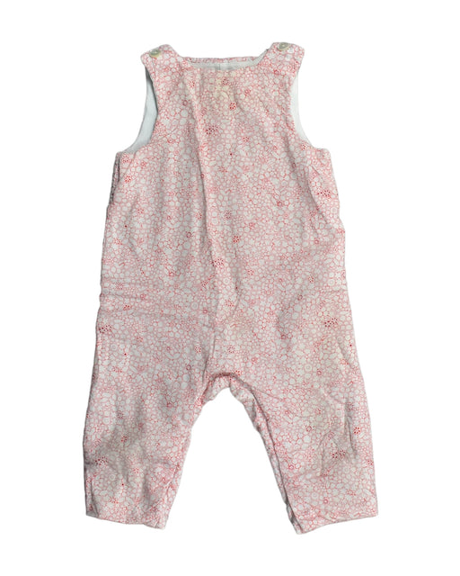 A Pink Jumpsuits from Jacadi in size 6-12M for girl. (Front View)