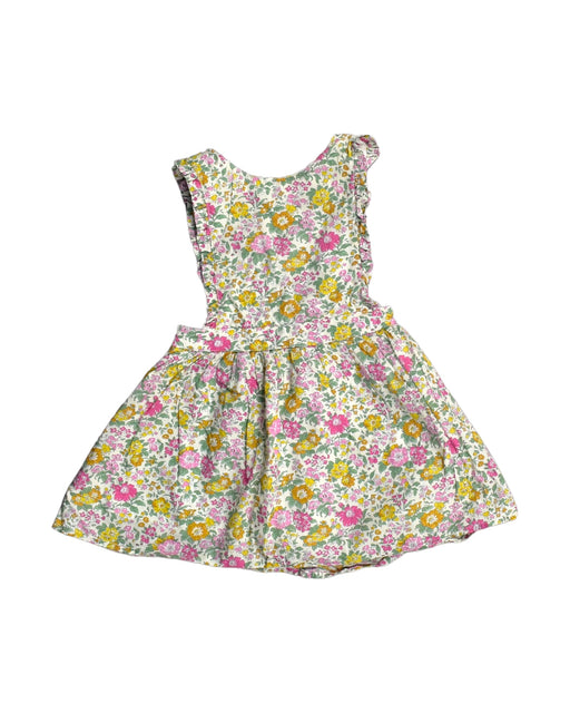 A White Sleeveless Dresses from Cyrillus in size 6-12M for girl. (Front View)