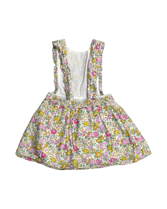 A White Sleeveless Dresses from Cyrillus in size 6-12M for girl. (Back View)