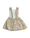 A White Sleeveless Dresses from Cyrillus in size 6-12M for girl. (Back View)